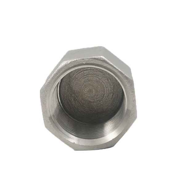 316 stainless steel threaded pipe cap