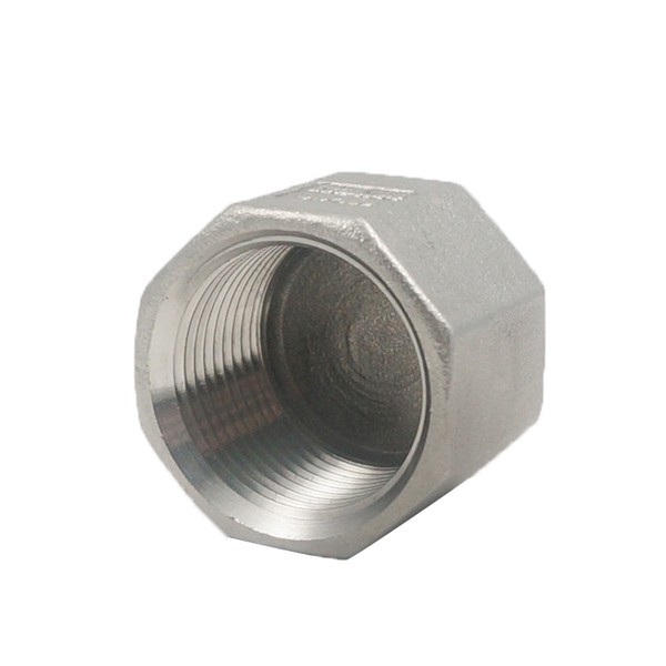 316 stainless steel threaded pipe cap