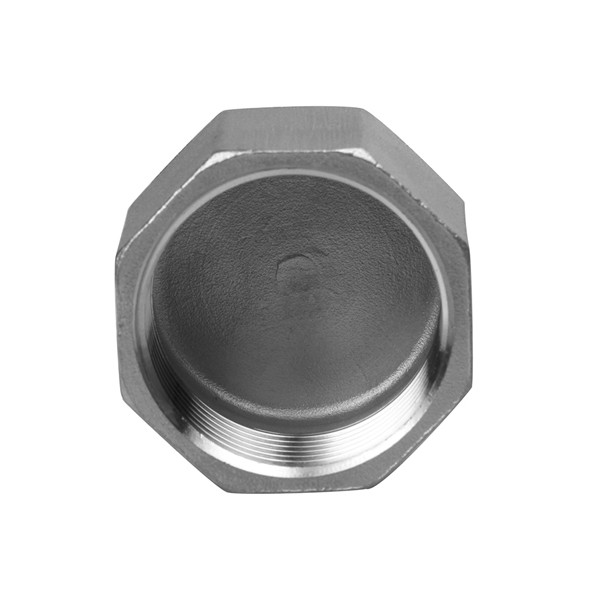 316 stainless steel threaded pipe cap