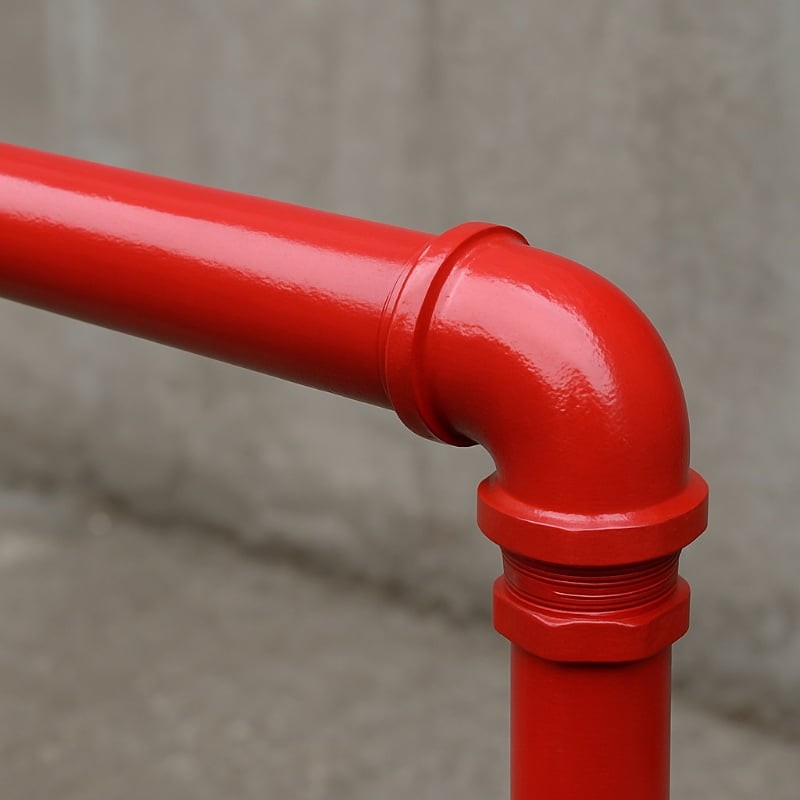 black steel sprinkler pipe