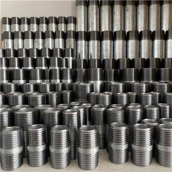 galvanized steel pipe nipples