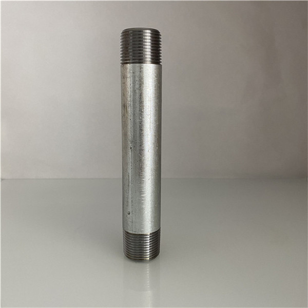 Galvanized TBE Pipe Nipple