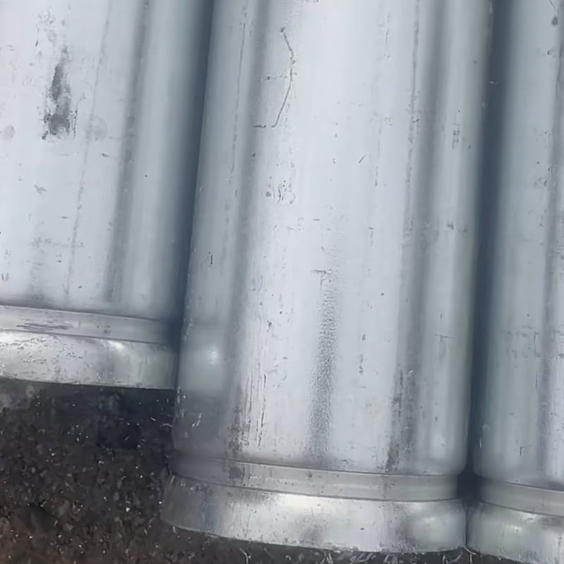 grooved galvanized pipe