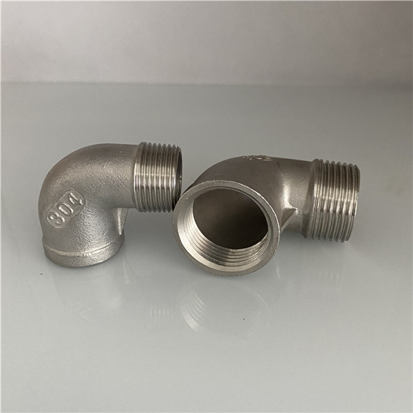 stainless steel female/male thread elbow