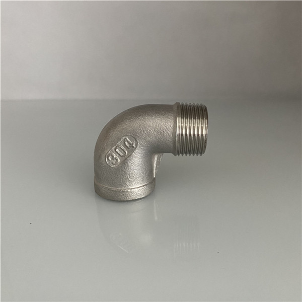 stainless steel female/male thread elbow