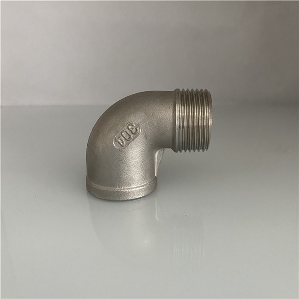 stainless steel female/male thread elbow