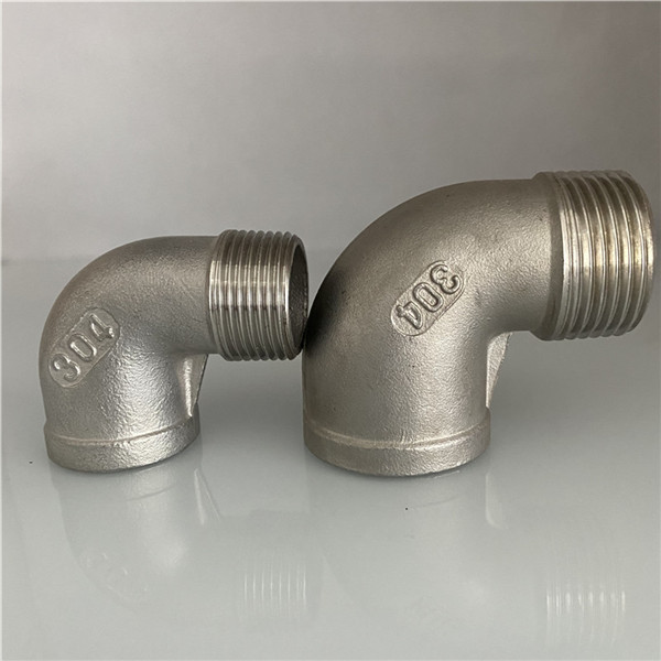 stainless steel female/male thread elbow