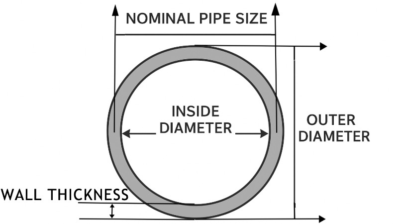 pipe wall thickness
