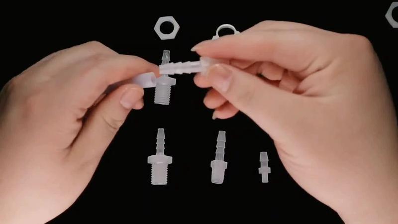 plastic hose barb fitting