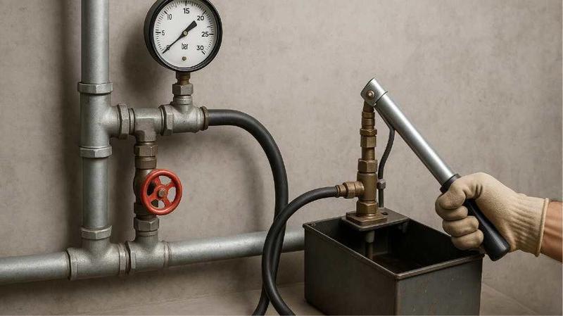plumbing pressure test