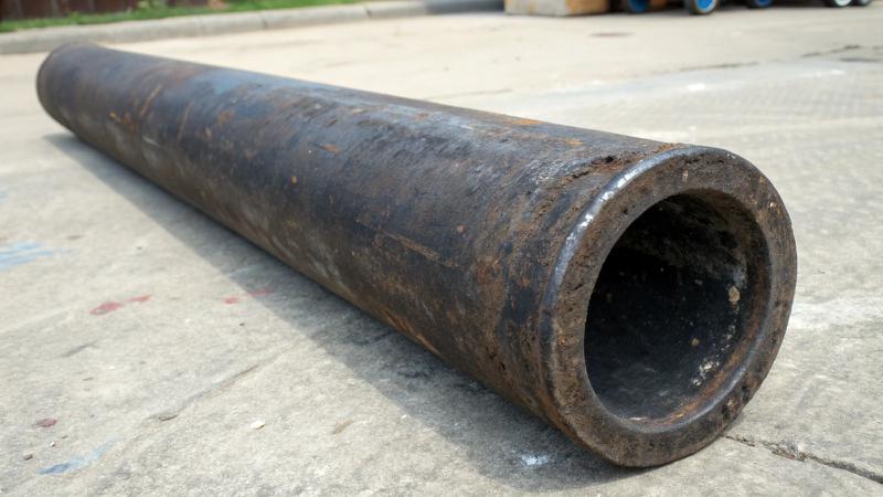 black pipe rust