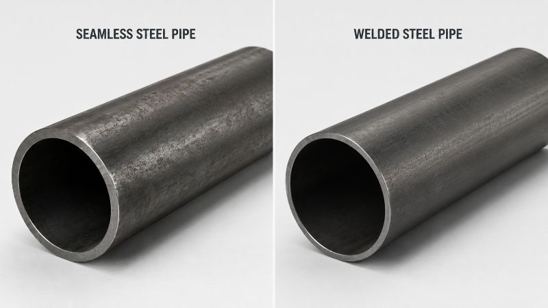 seamless vs welded steel pipe