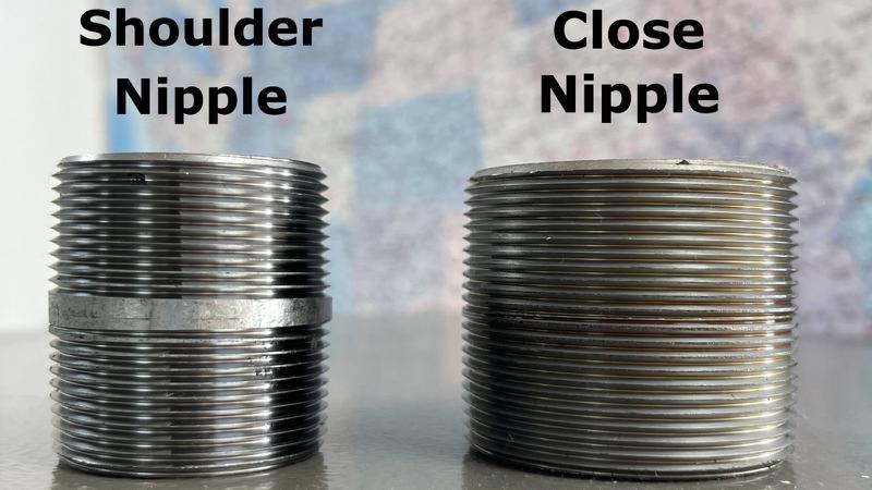 shoulder nipple vs close nipple
