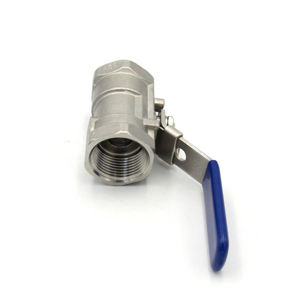 stainless steel ball valve 1 piece