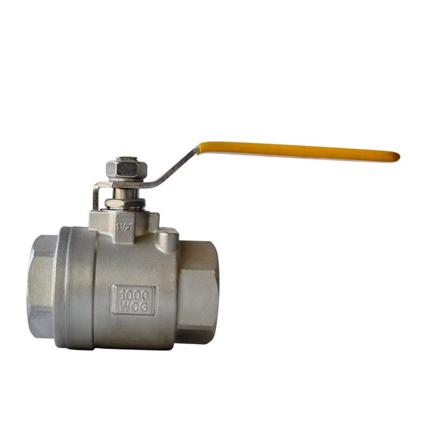 stainless steel ball valves 2 piece