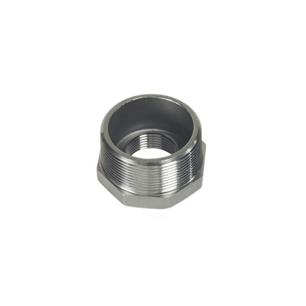 stainless steel threaded hex bushing