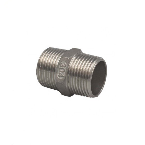 stainless steel hex nipple