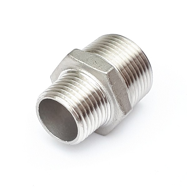 stainless steel hex nipple