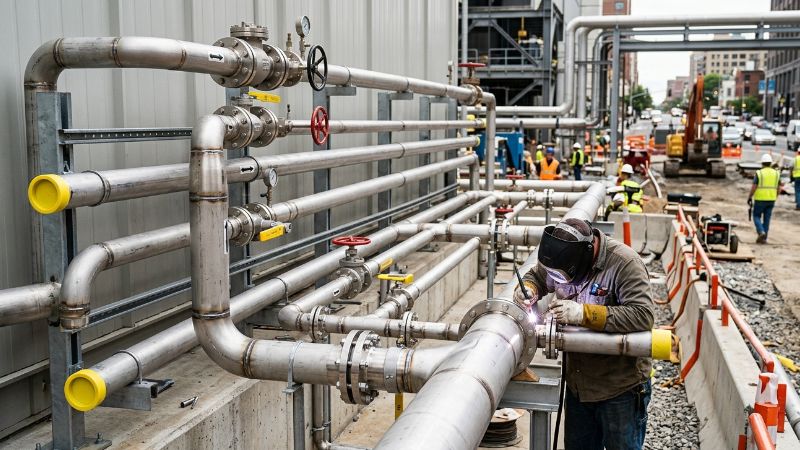 stainless steel pipe and fittings