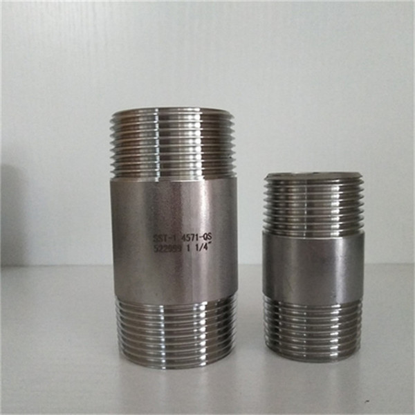 stainless steel tbe pipe nipple