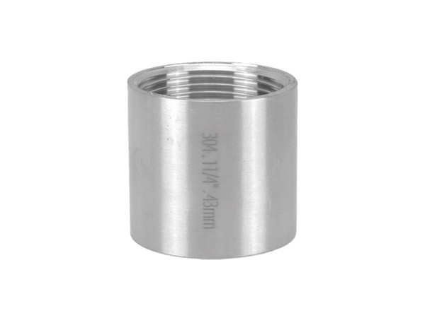 stainless steel threaded pipe socket