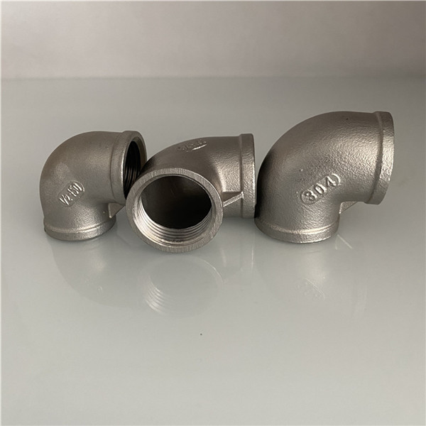 stainless steel threaded elbows