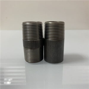 ASTM A733 black seamless pipe nipple