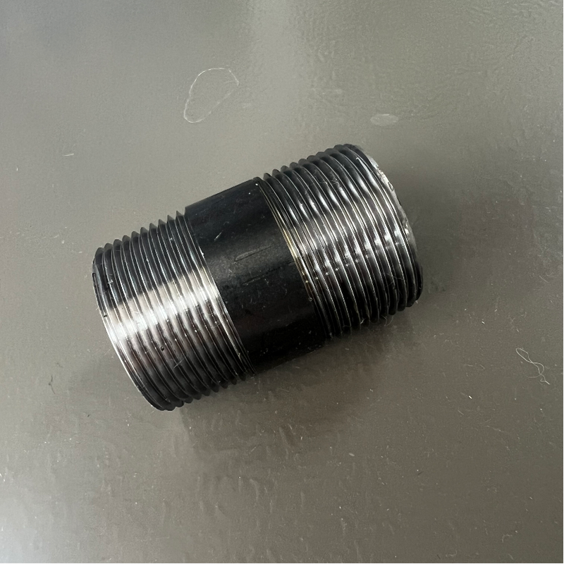 1 1/2" Black Pipe Nipple - Male Threaded Pipe Fitting - Image 4