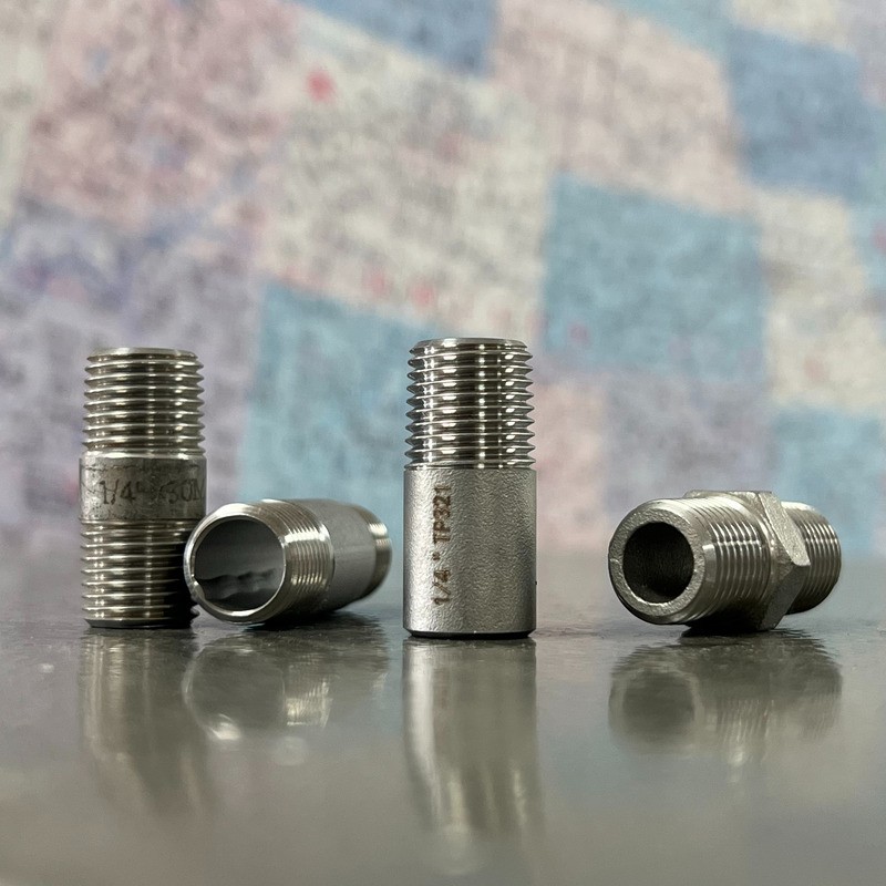 China 316/316L Stainless Steel 1/4 Nipple Supplier - Image 3