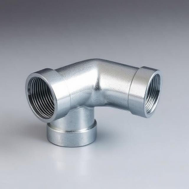 Premium Malleable Galvanized 3 Way Elbow - Image 6