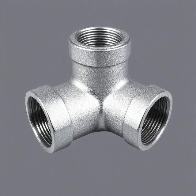 Premium Malleable Galvanized 3 Way Elbow - Image 5