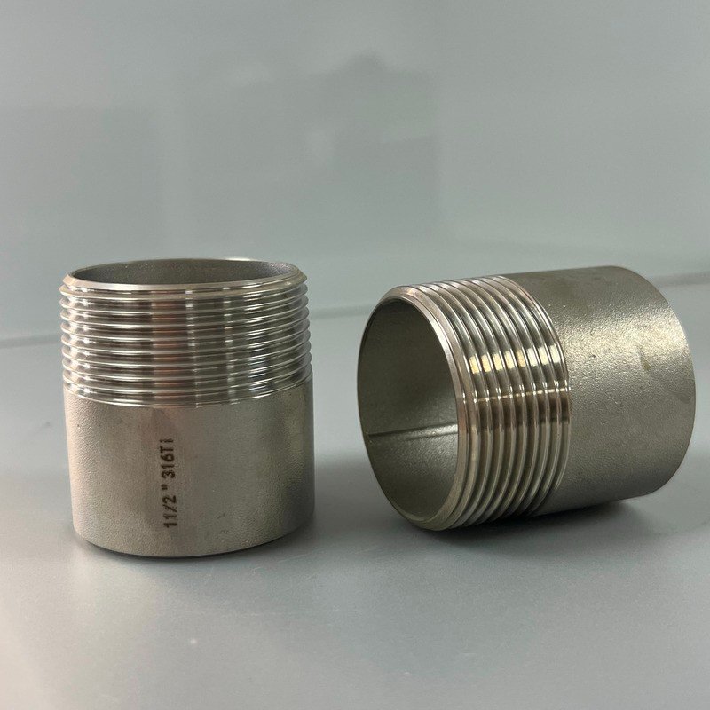 Stainless Steel Nipple 11/2 Inch Sch 160 Pipe Thickness