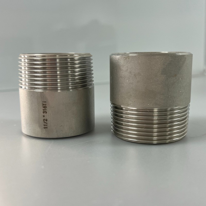 Stainless Steel Nipple 11/2 Inch Sch 160 Pipe Thickness - Image 2