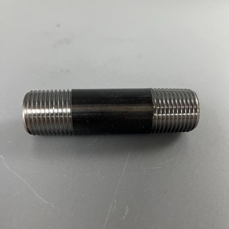 ASTM A53 Schedule 40 Black Carbon Steel Pipe Nipple - Image 3