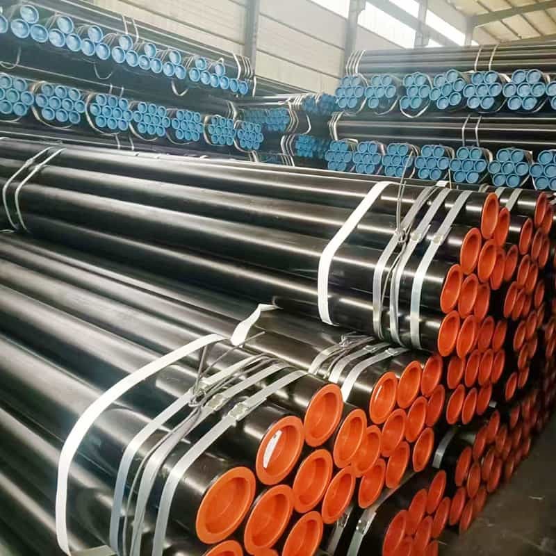 Black Carbon Steel ASTM A106 Seamless Pipe - Image 4