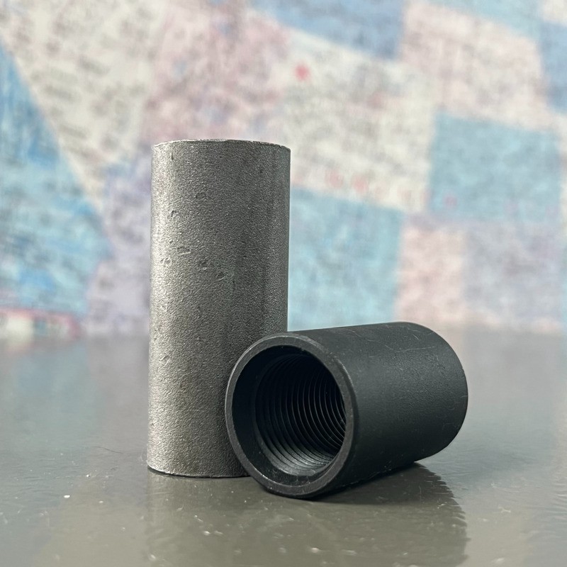 Black Carbon Steel 3/4" Coupling – NPT Threaded | Wholesale - Image 3