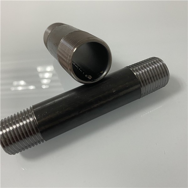 Black Welded Pipe Nipple - Image 3