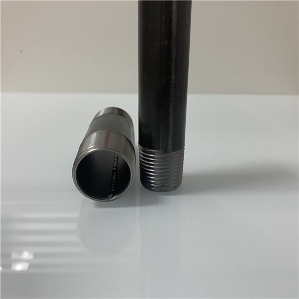 Pipe Nipple BSP NPT Steel Threaded Carbon Steel - Image 2
