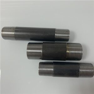 Pipe Nipple BSP NPT Steel Threaded Carbon Steel