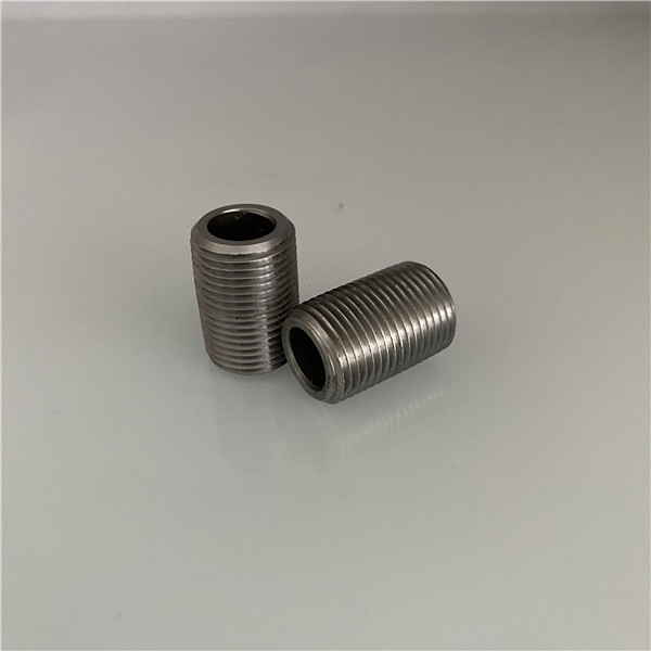 Black Close Pipe Nipple - Image 2
