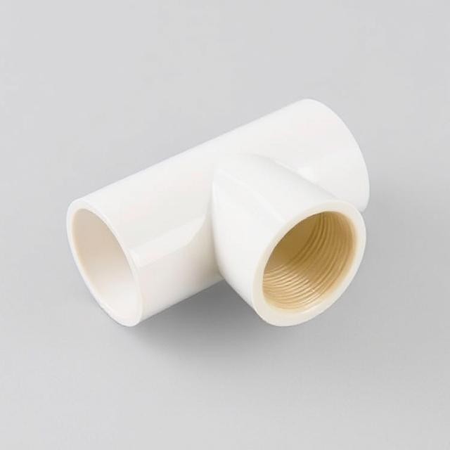 CPVC Brass Female Threaded Tee Fitting - Image 4
