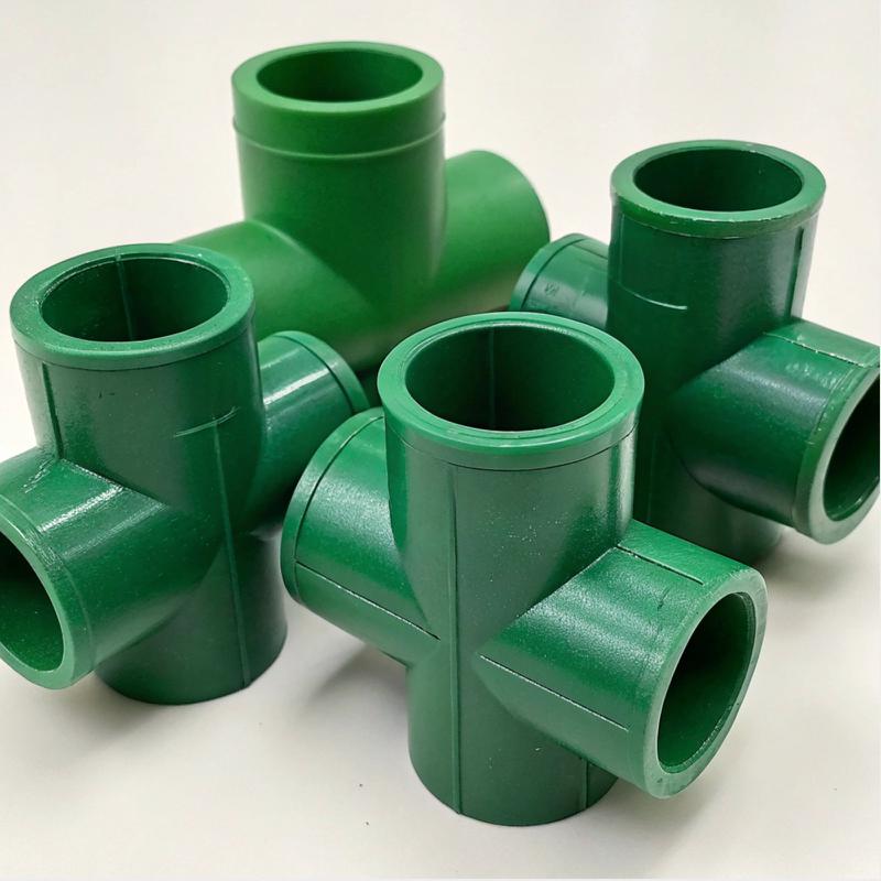 PPR cross pipe fitting - Durable Pipe Cross Connector for Plumbing - Image 4