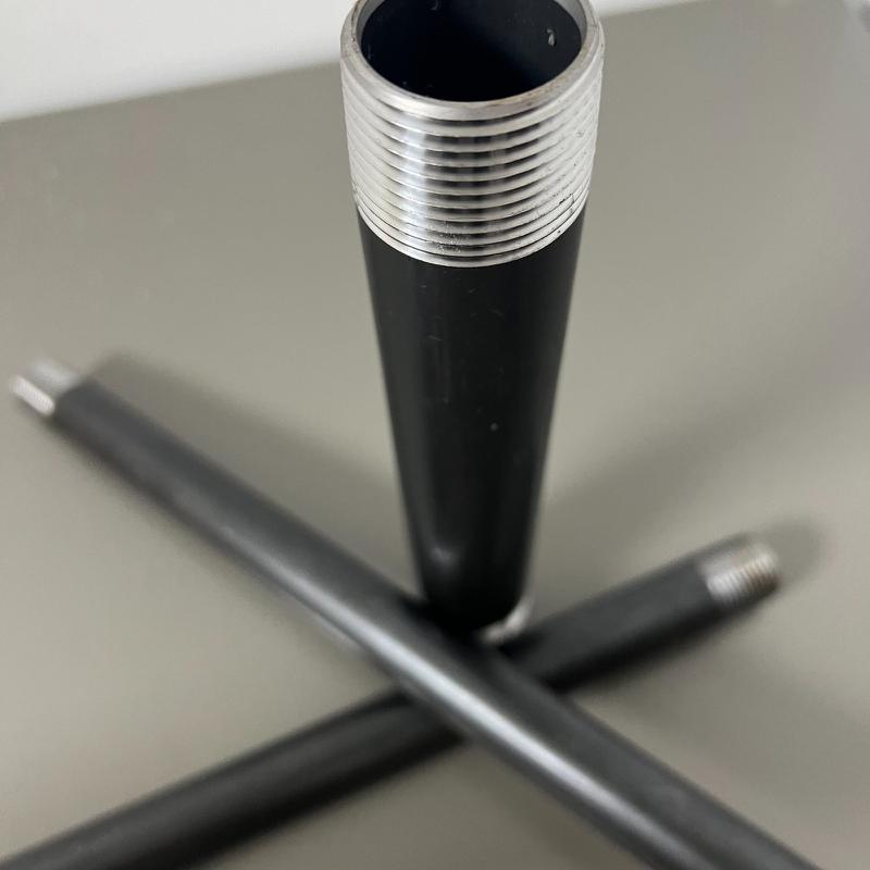Long nipples, Black steel nipple, Pipe nipple, Pipe connector - Image 3