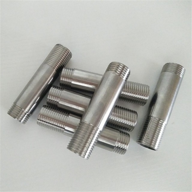 Stainless Steel Pipe Nipple, Schedule 40 for Industrial Use - Image 3