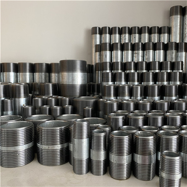 TBE threaded pipe, tbe pipe, galvanized nipple, galvanized steel nipple - Image 5