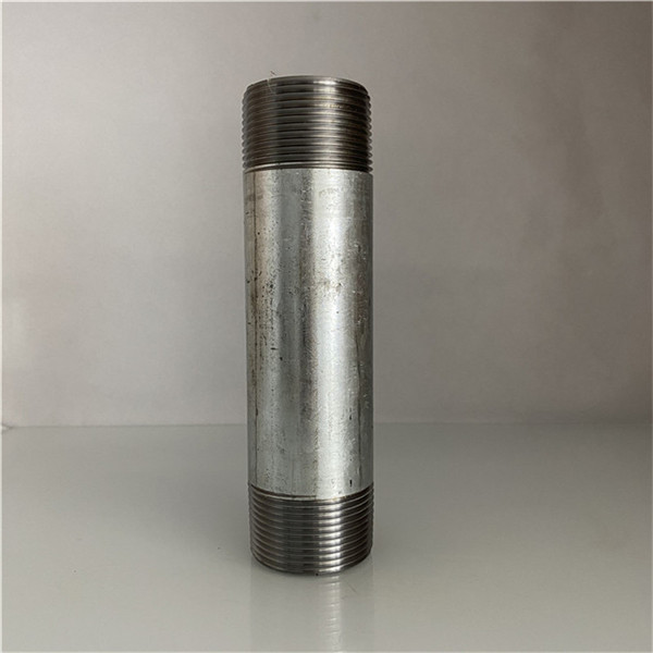 TBE threaded pipe, tbe pipe, galvanized nipple, galvanized steel nipple - Image 4