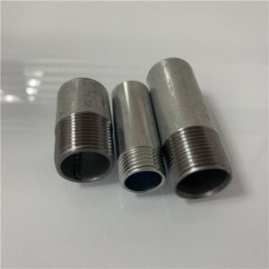 Carbon steel galvanized weld nipple, TOE/POE nipple, TOE pipe