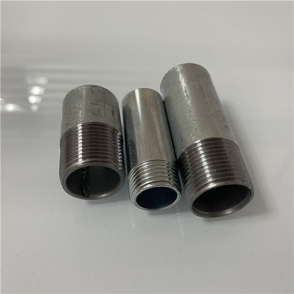 Carbon steel galvanized weld nipple, TOE/POE nipple, TOE pipe