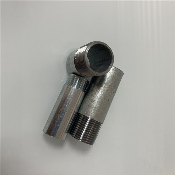 Carbon steel galvanized weld nipple, TOE/POE nipple, TOE pipe - Image 2