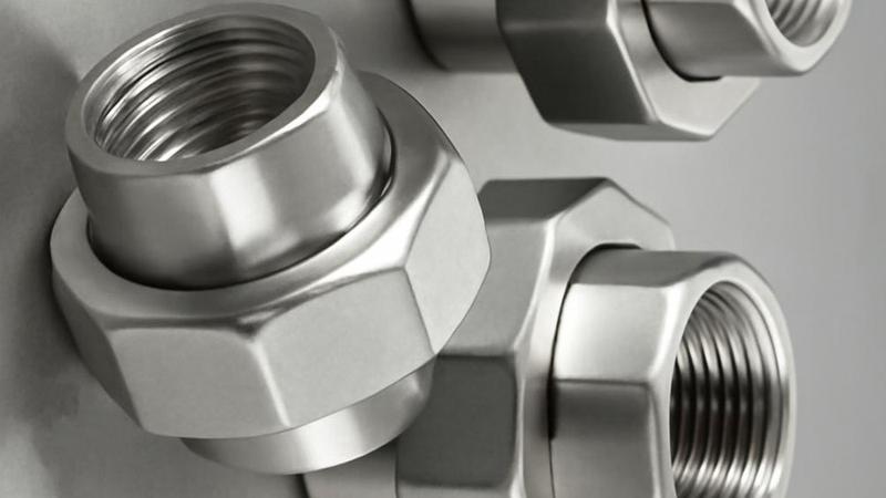304 stainless steel class 150 1/2 in gas pipe union - Image 5